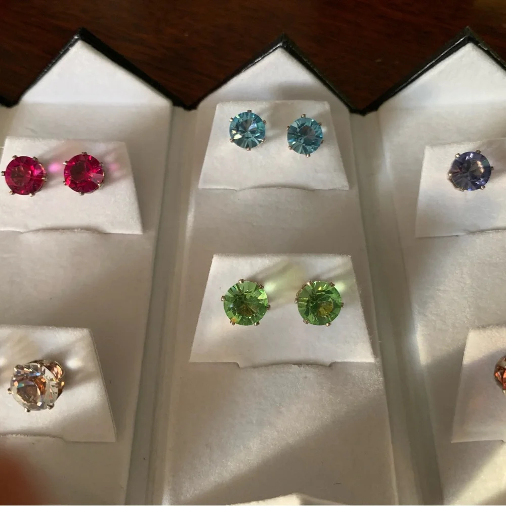 Swarovski Crystal Earring Set - Picture 5 of 12